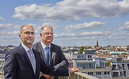 Maik Wortmeier & Frank Behrend (v. l. ), Geschäftsführer